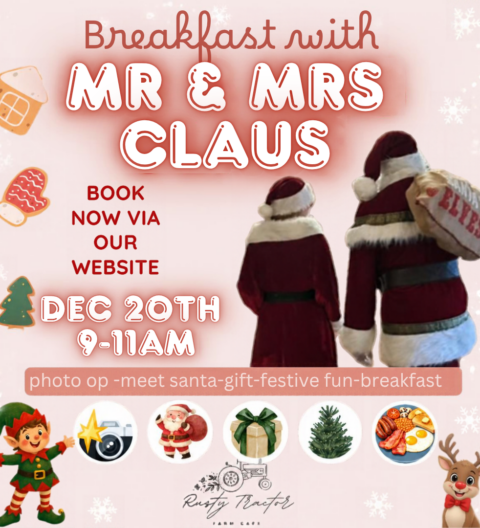 Breakfast with Mr & Mrs Claus - 20th December