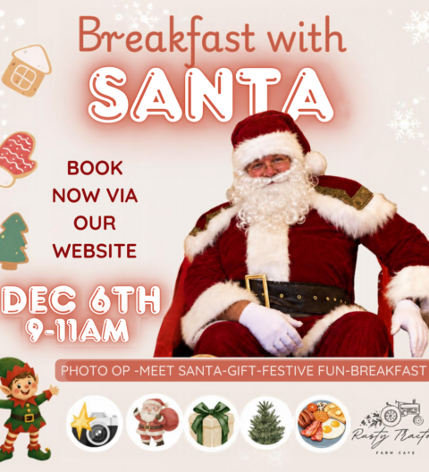 Breakfast with Father Christmas - 6th December